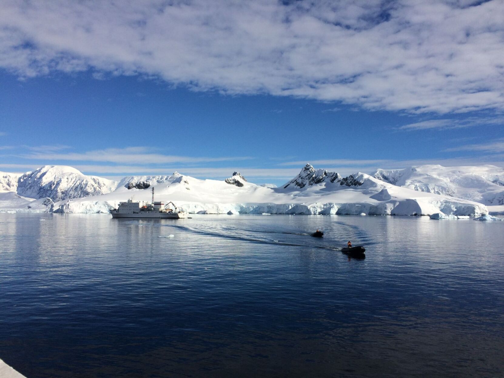 Antarctic waters of King George Island